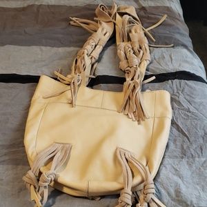 Anthropologie holding horses purse